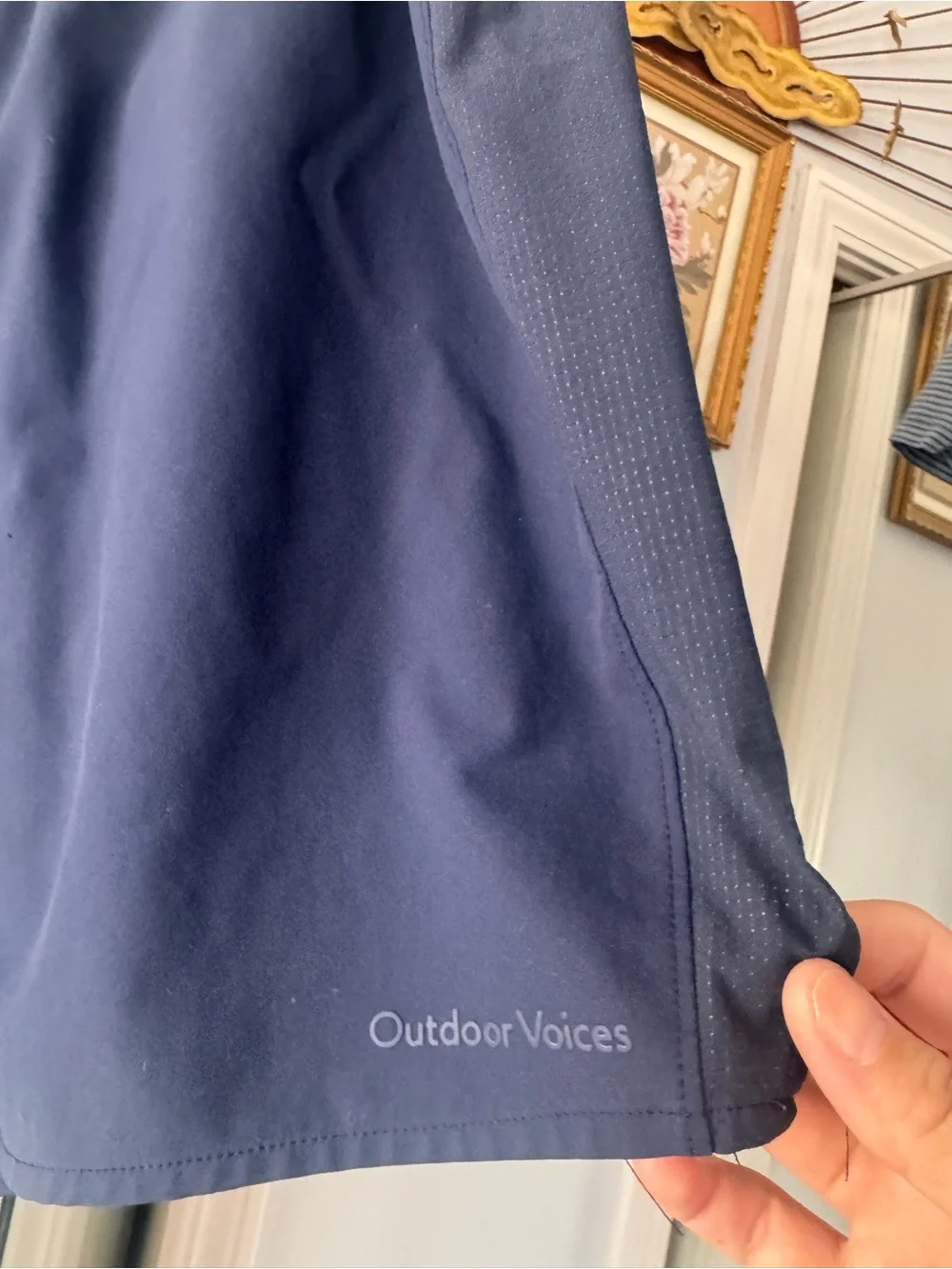 Outdoor Voices breathable navy